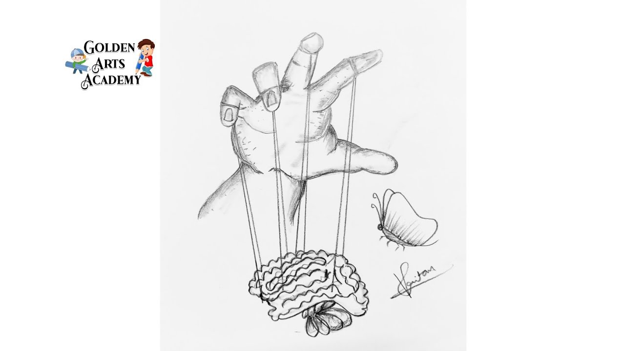 Human brain hand drawn outline doodle icon brain as a concept of mind  thinking and idea vector sketch illustration for  CanStock