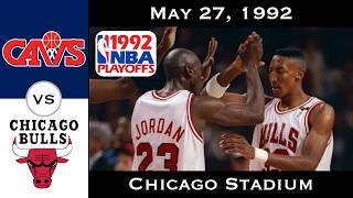 Full Game: Answering the Bell | Eastern Conference Finals Game 5 | Cavs vs Bulls (May 27, 1992)