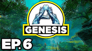 ARK: Genesis Ep.6 - X-SPINOSAURUS DINOSAUR SIGHTING, TONS OF METAL!!! (Modded Gameplay / Let