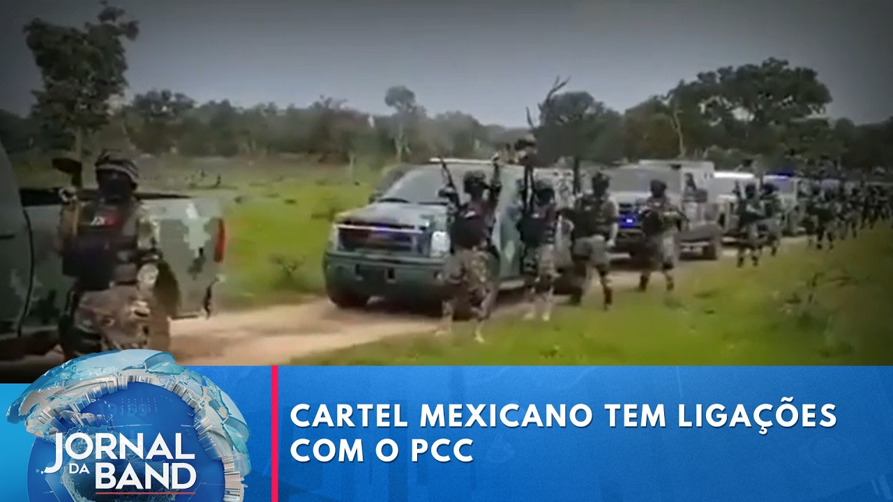 Cartel do México e crime organizado no Brasil | Jornal da Band