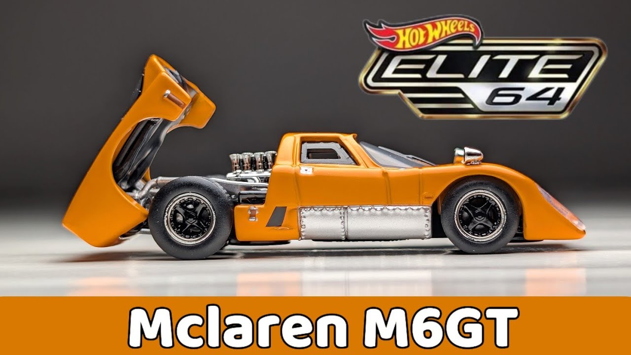 Hotwheels Elite 64 McLaren M6GT Review – Opening Engine Bay