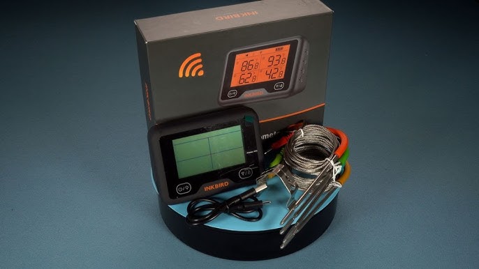 INKBIRD 1500FT Wireless Remote Meat Thermometer IRF-4S with 2