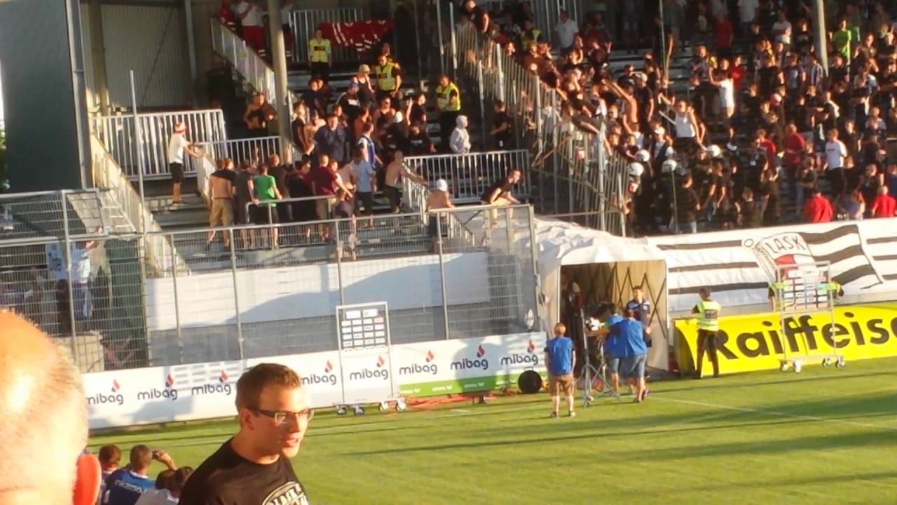 Linzer Derby 2016 Ausschreitung YouTube