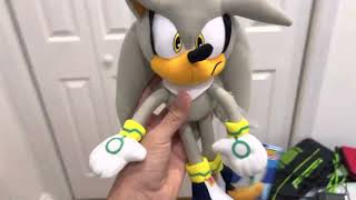 Silver the hedgehog plush GE unboxing