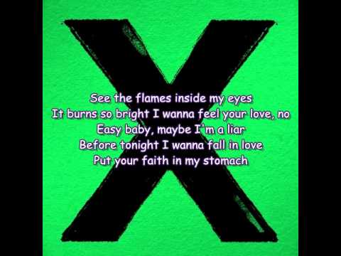 Ed Sheeran - I'm A Mess (Lyrics)
