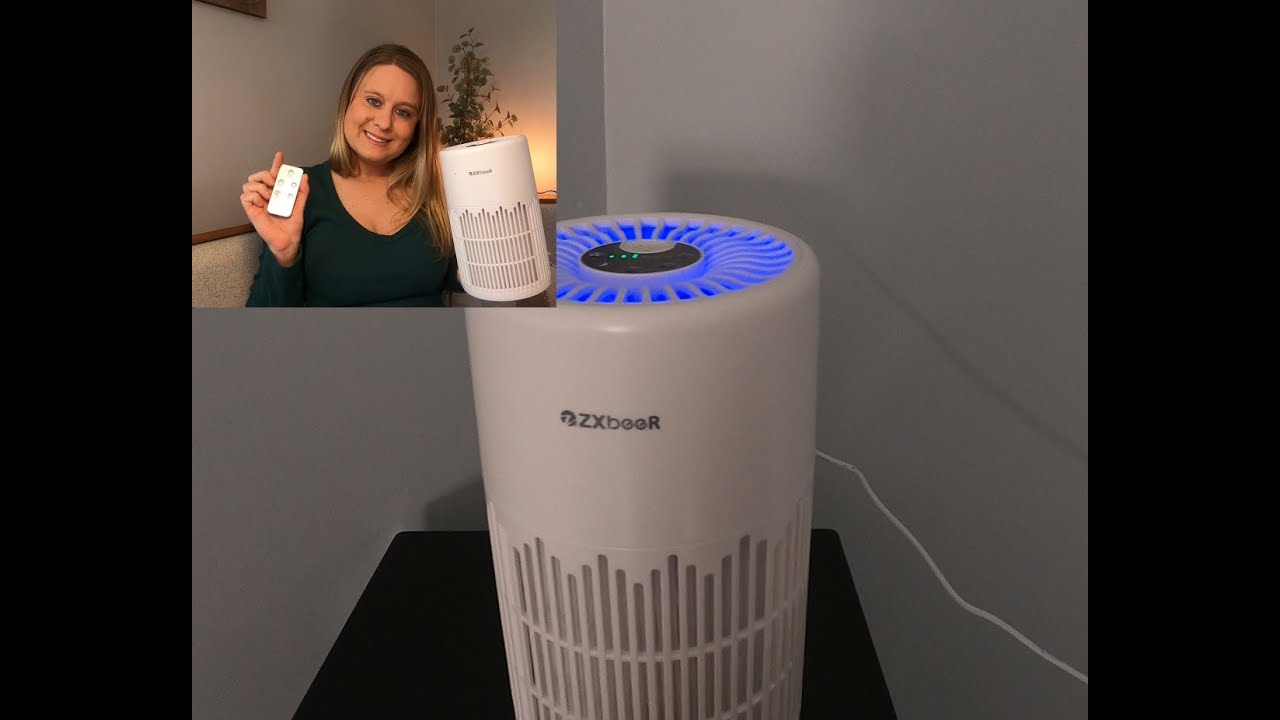 Air Purifiers for Bedroom Home, ZXBEER H13 True HEPA Air Filter