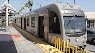 Metro Gold Line train ride from Atlantic to Union Station