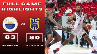 Al Riyadi vs Sharjah Game Highlights