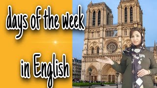 Days of the week in English ,abbreviation days of the week