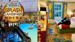 Alton Towers Splash Landings Hotel & Room Tour | Caribbean Themed Waterpark Hotel! screenshot 4