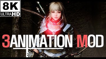 SKYRIM MOD I EVG Animated Traversal I Cart Driver Animation I Don