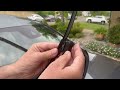 How to change wiper blades on Mercedes C-Class W205