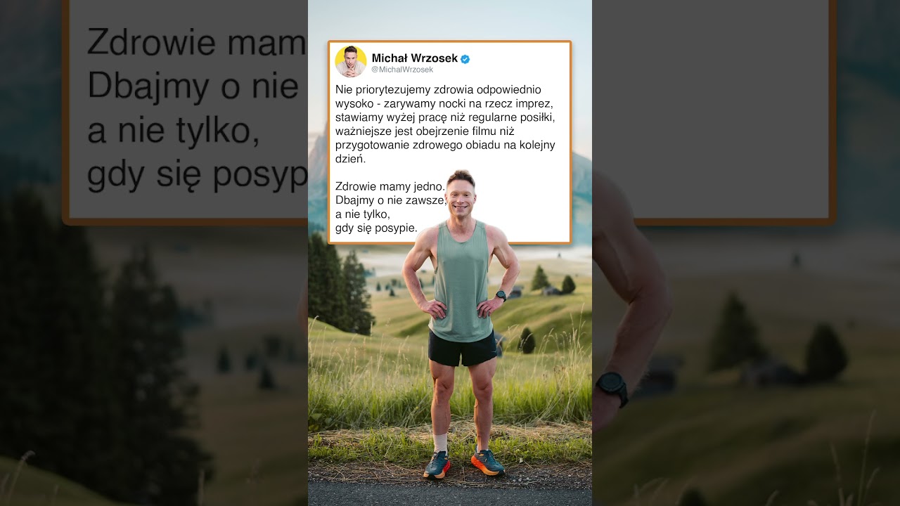 Nie priorytezujemy zdrowia odpowiednio wysoko