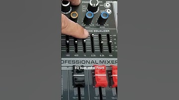 EQ buat vokal Front #settingmixer #efekmixer #settingefek #mixermurah