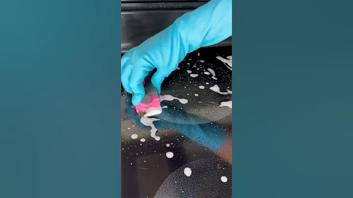 Stovetop cleaning!! #trending #cleaning #clean #stove #kitchen