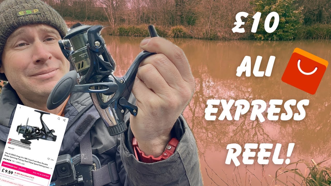 Cheap Ali Express Bait Runner Reel Put To the Test! Carp Feeder Fishing ...