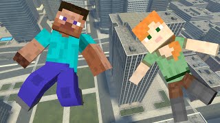 Minecraft  Fails, Crazy Ragdolls, Funny Moments [GMOD] #345