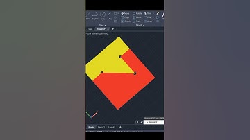 AutoCAD 3D Presspull Command #autocadshorts