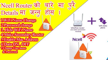Ncell Router काे बारेमा Full Details|| #Ncell_Router #Ncell_Wirefree_Plush #Ncell #Abhiraj_Tricks