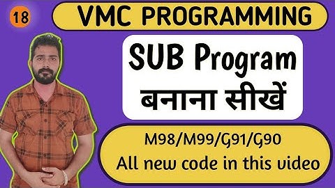 subprogram in cnc | sub program cnc | sub programming | subprogram | subprogram call fanuc