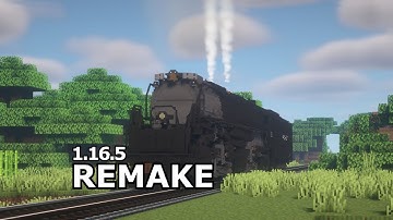 [Minecraft]Immersive Railroading U.P. Class 4000 BigBoy Remake 1.16.5