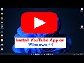 Download and install YouTube Browser on windows 11 image