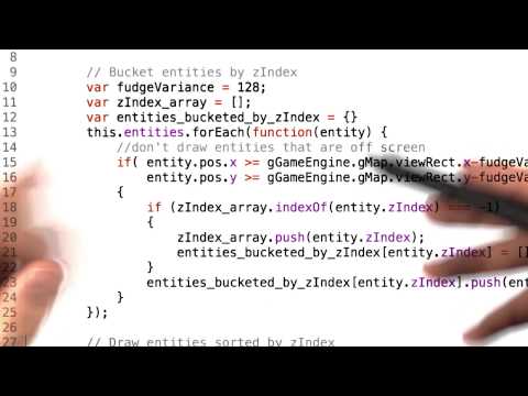 Implementing Z-Ordering - HTML5 Game Development