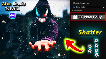 SHATTER Anything with FREE Pixel Polly! Insane After Effects Tutorial