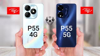 Itel P55 4G Vs Itel P55 5G