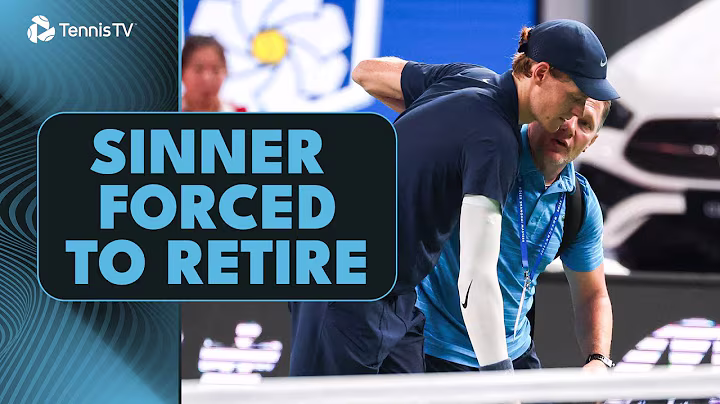 Jannik Sinner Retires vs Tallon Griekspoor After Physical Battle | Shanghai 2025 Highlights