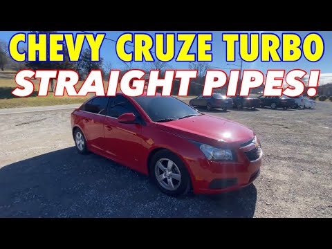 2012 Chevy Cruze LT TURBO EXHAUST w/ STRAIGHT PIPES!