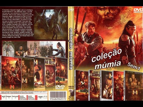 🦂Mumia VS. Escorpião Rei  5 em 1 (MENU-DVD)🧟‍♂️