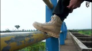 SEPATU PDL KULIT TALI PUTAR RAIDERS G2 CREAM