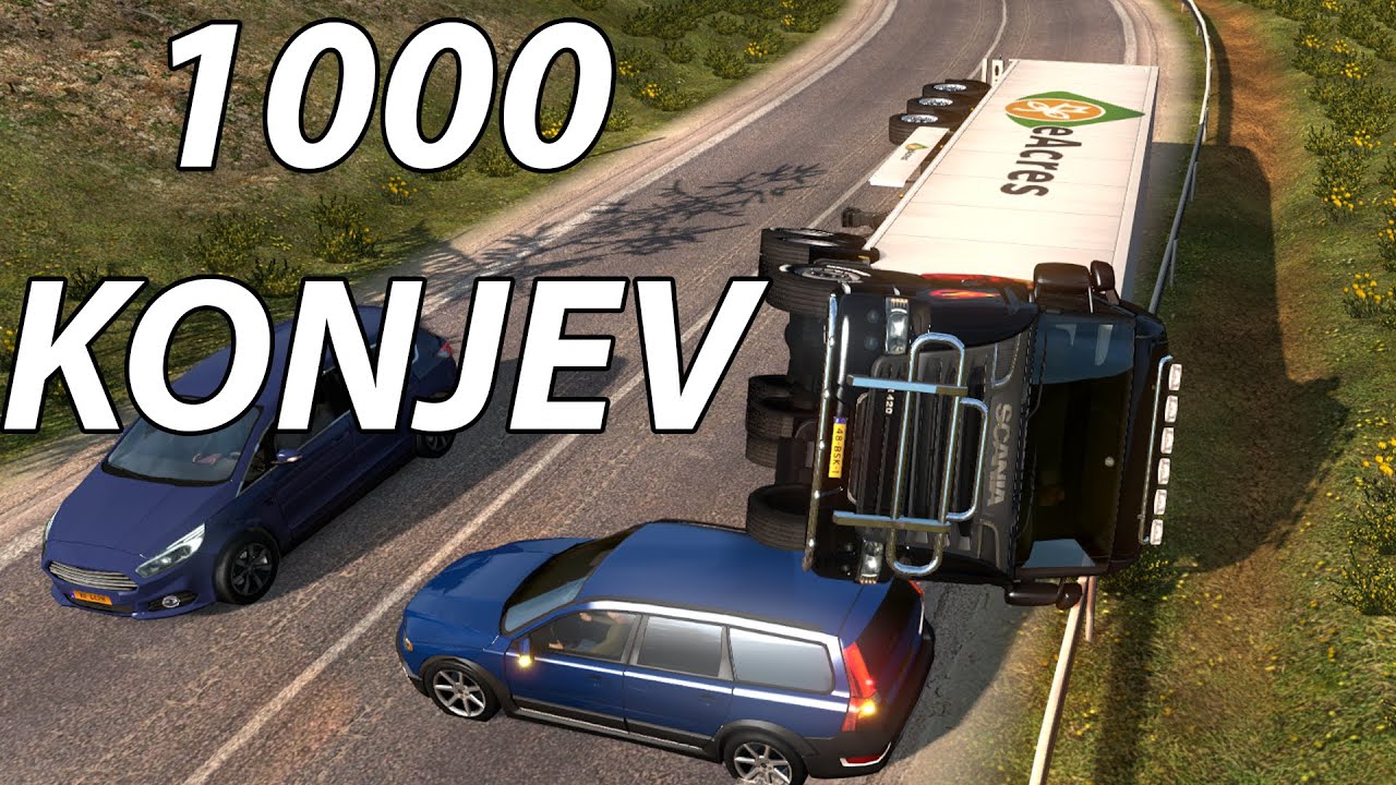 V Tovornjak Sm Dal 1000 konjev | Euro Truck Simulator 2