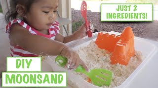 DIY MOONSAND | QUICK & EASY!