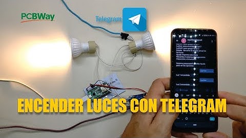 💡 Como encender luces con telegram y esp32 desde cualquier parte del mundo