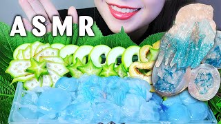 ASMR NUỐC CHÂN - Fresh water mini jellyfish tentacles, EATING SOUNDS | LINH-ASMR