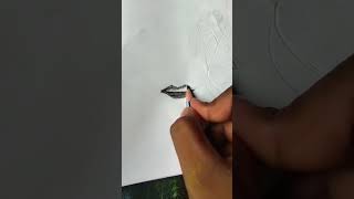 how to draw lips drawing