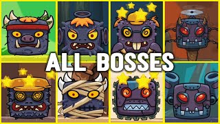 Red Ball 7 - Fight All Bosses Gameplay (Android, IOS)