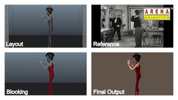 Arena Animation | Creative Minds - Character Animation Sequence | Work by Shubham M