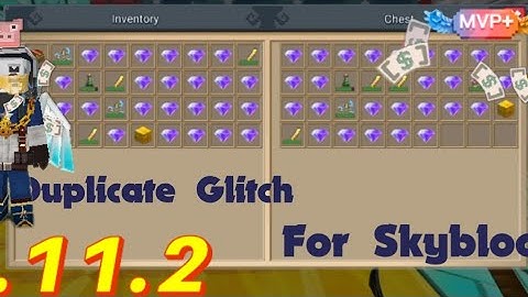 New Duplicate Glitch | Skyblock | Blockman go | 2.11.2