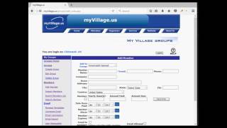 3.2: Overview - myVillage.US Email eGroups