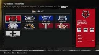 EA SPORTS College Football 25 26 Dynasty 2030-2031 Conference Realignment