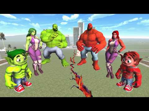Green Hulk vs