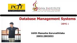 Database Task 09 | 1st Year | Semester 01 | Java Institute |