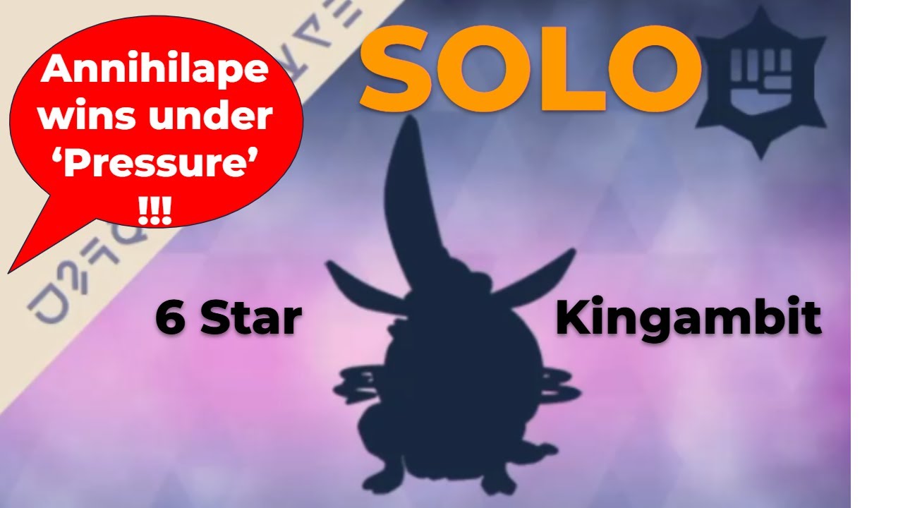 How to SOLO 6 star Kingambit Fighting Tera Type - Annihilape - Pokemon Scarlet and Violet