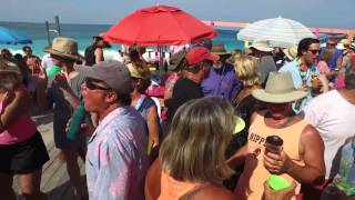 Barefootman Concert at Nipper's Beach Bar March 2016, in Great Guana Cay, Abaco