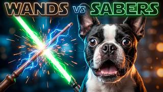 WANDS vs SABERS Zeus Reacts: Harry Potter vs Luke Skywalker Death Battle