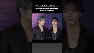 just a princess adoring mother 😘 #ateez #mingi #seonghwa #ahorts