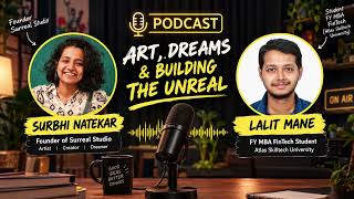 How Geopolitics Impacts Art & Small Businesses | Surbhi Natekar, Founder of Surreal Studio 🎨🎙